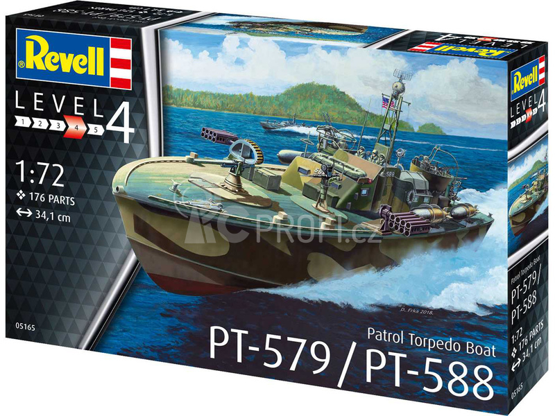 Revell Patrol Torpedo Boat PT-588/PT-579 (1:72)