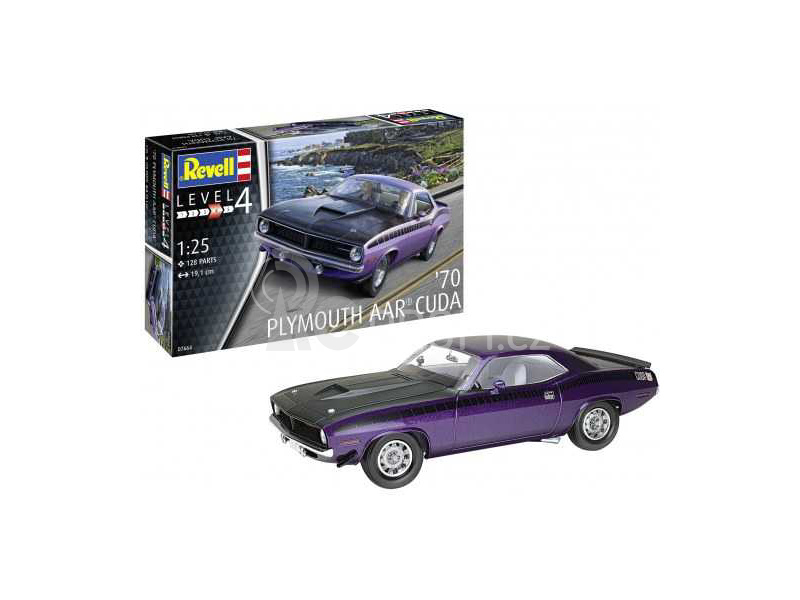 Revell Plymouth AAR Cuda 1970 (1:25)