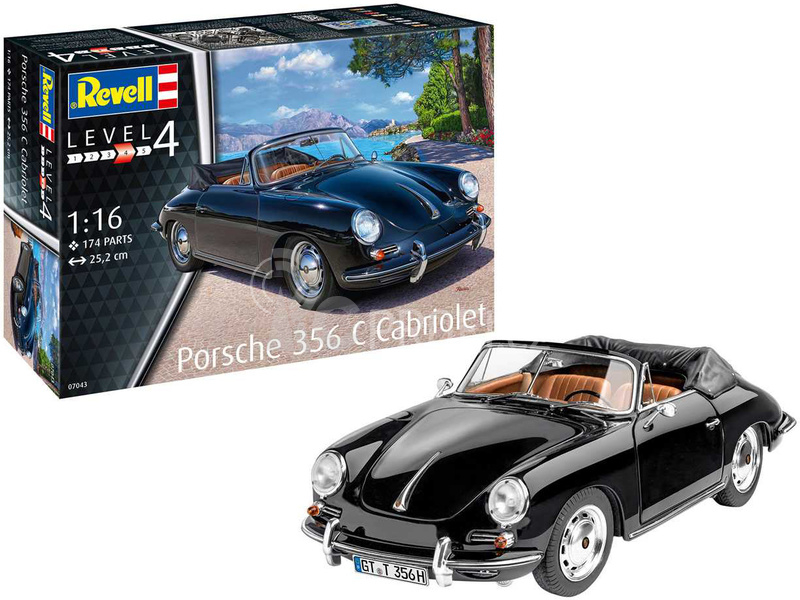 Revell Porsche 356 Cabriolet (1:16)