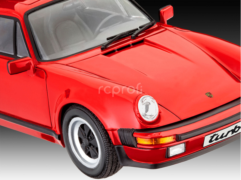 Revell Porsche 911 Turbo (50th Anniversary) (1:24) (Giftset)