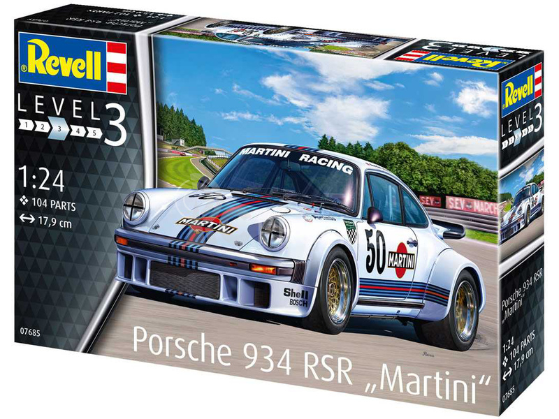 Revell Porsche 934 RSR Martini (1:24)