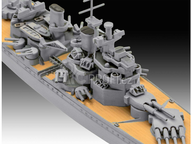 Revell první Bismarckova bitva (1:1200) (Giftset)
