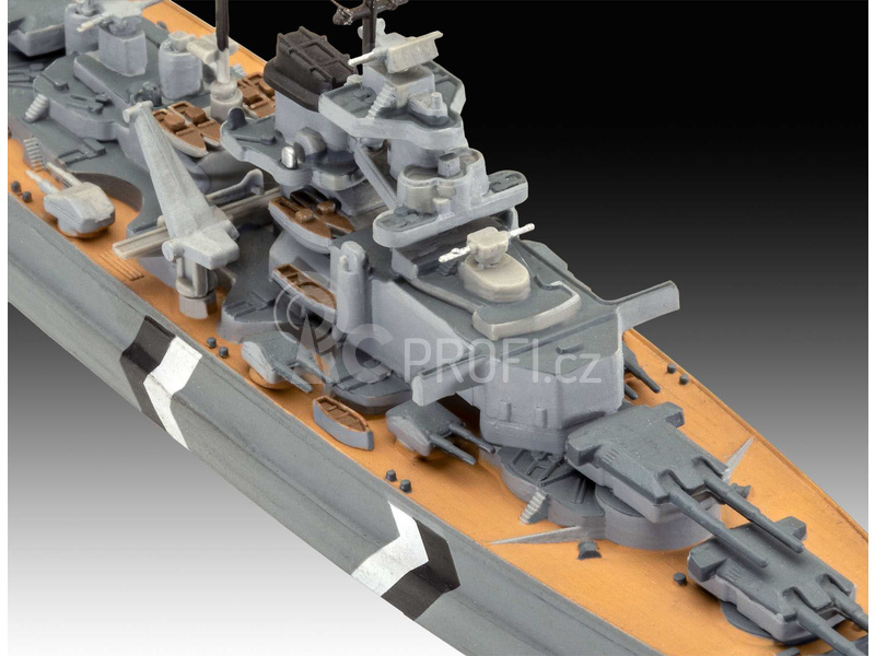 Revell první Bismarckova bitva (1:1200) (Giftset)