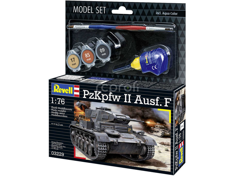 Revell PzKpfw II Ausf. F (1:76) (sada)