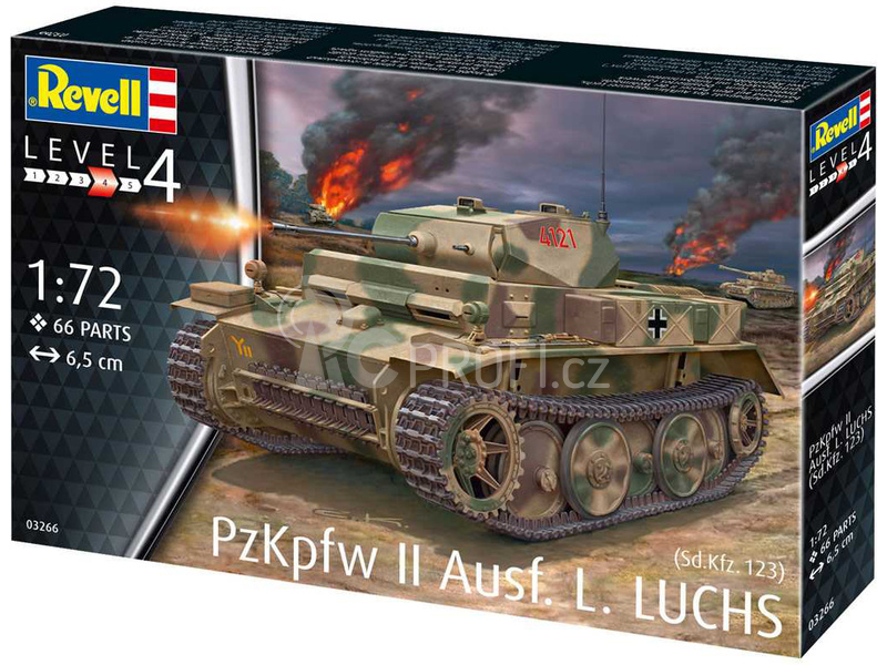 Revell PzKpfw II Ausf.L Luchs (Sd.Kfz.123) (1:72)