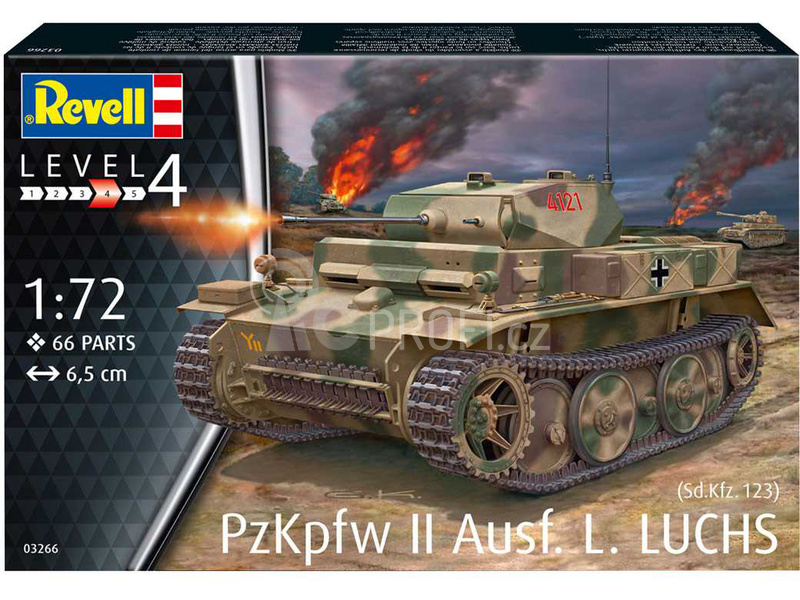 Revell PzKpfw II Ausf.L Luchs (Sd.Kfz.123) (1:72)