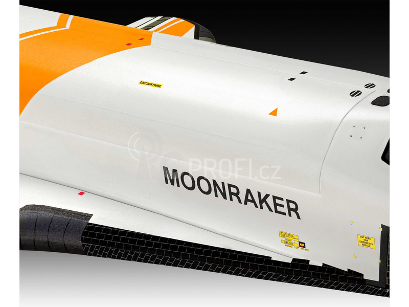 Revell raketoplán - Moonraker (1:144) (Giftset)