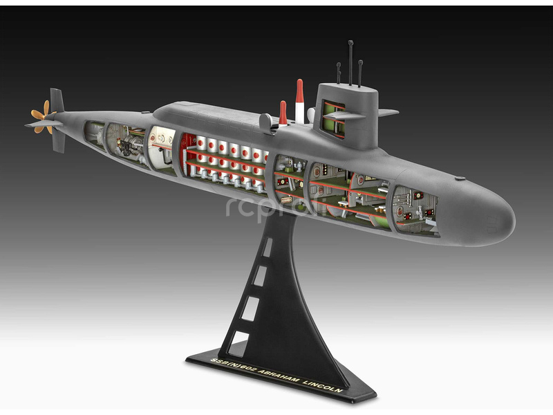 Revell S.S.B. Abraham Lincoln with Interior (1:253)