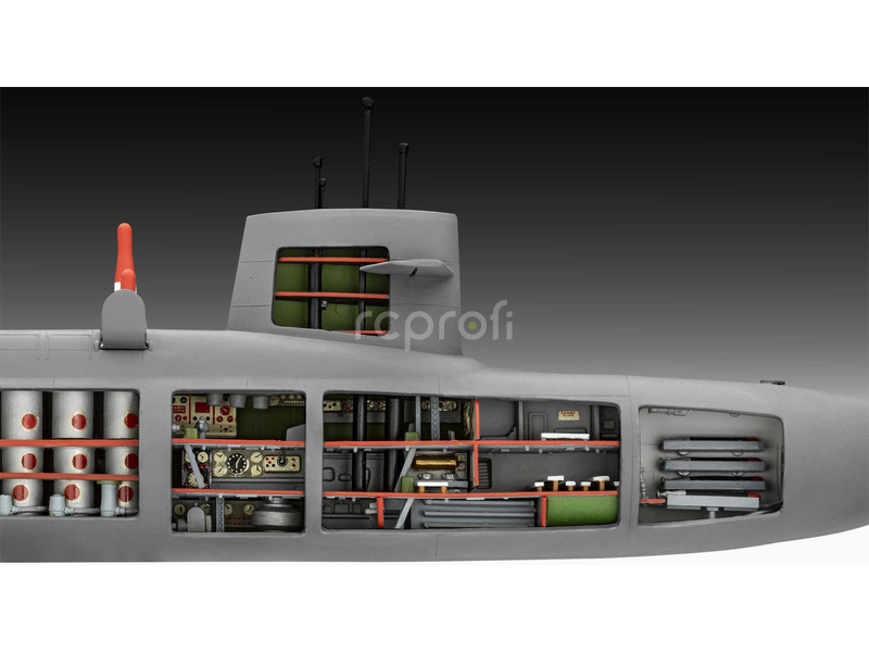 Revell S.S.B. Abraham Lincoln with Interior (1:253)