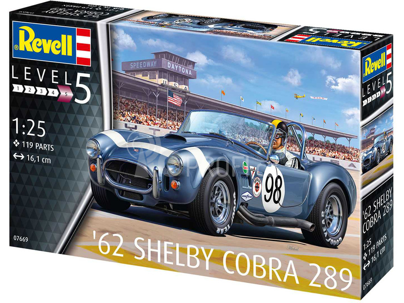Revell Shelby Cobra 289 1962 (1:25)