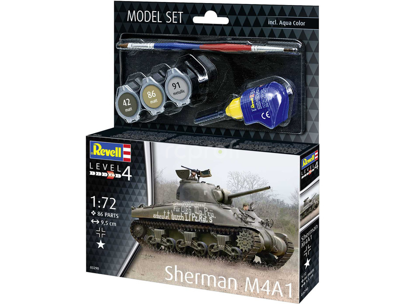 Revell Sherman M4A1 (1:72) (sada)