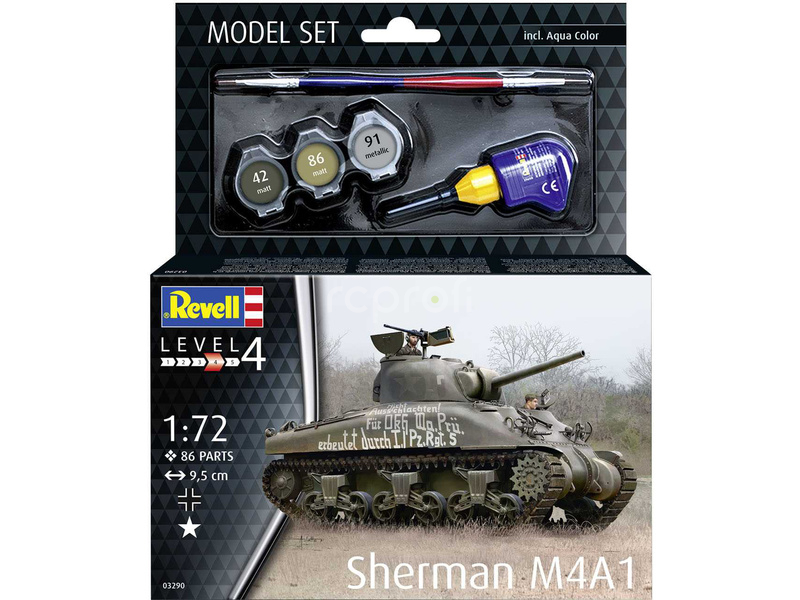 Revell Sherman M4A1 (1:72) (sada)