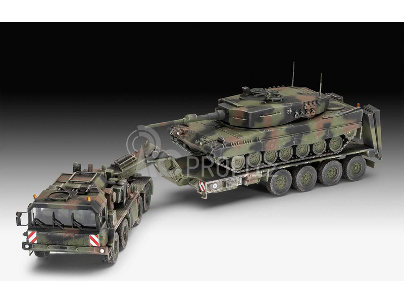 Revell SLT 50-3 Elefant a Leopard 2A4 (1:72)