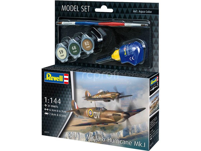 Revell Spitfire Mk.Ia & Hurricane Mk.I (1:144) (sada)