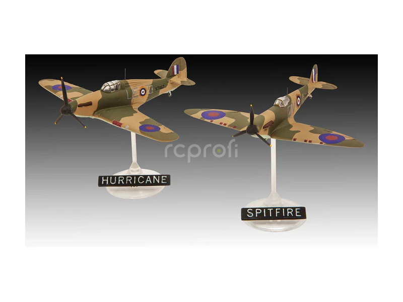 Revell Spitfire Mk.Ia & Hurricane Mk.I (1:144) (starter set)