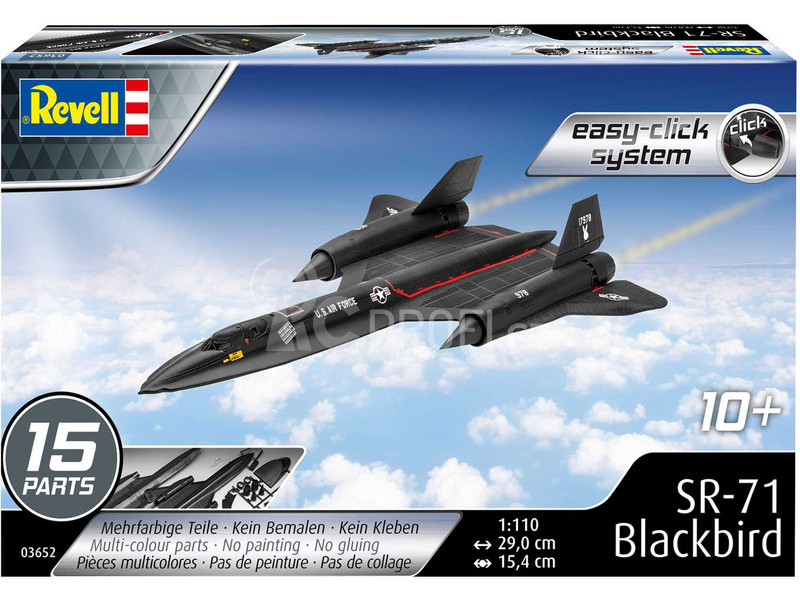 Revell SR-71 Blackbird (1:110)