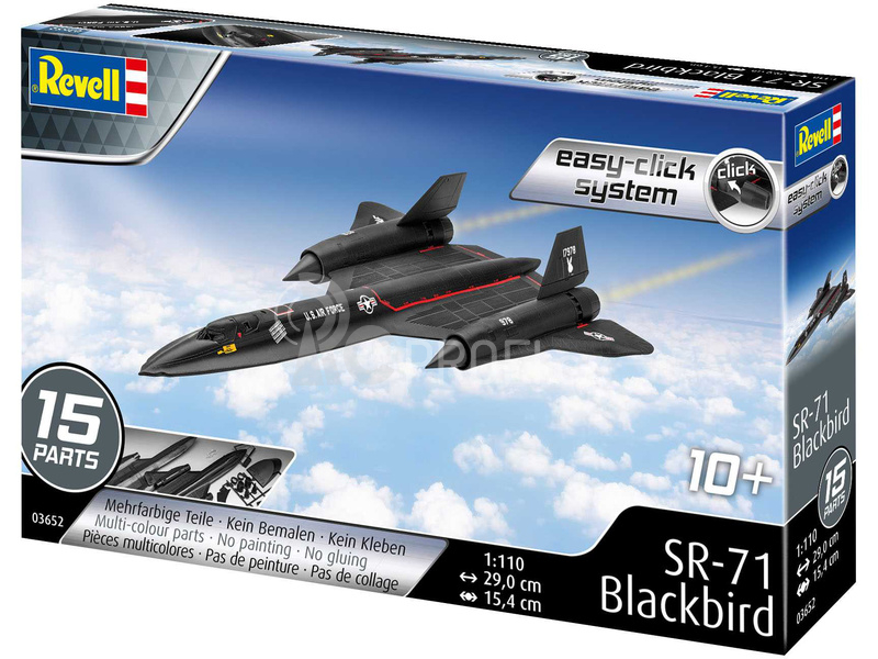 Revell SR-71 Blackbird (1:110)