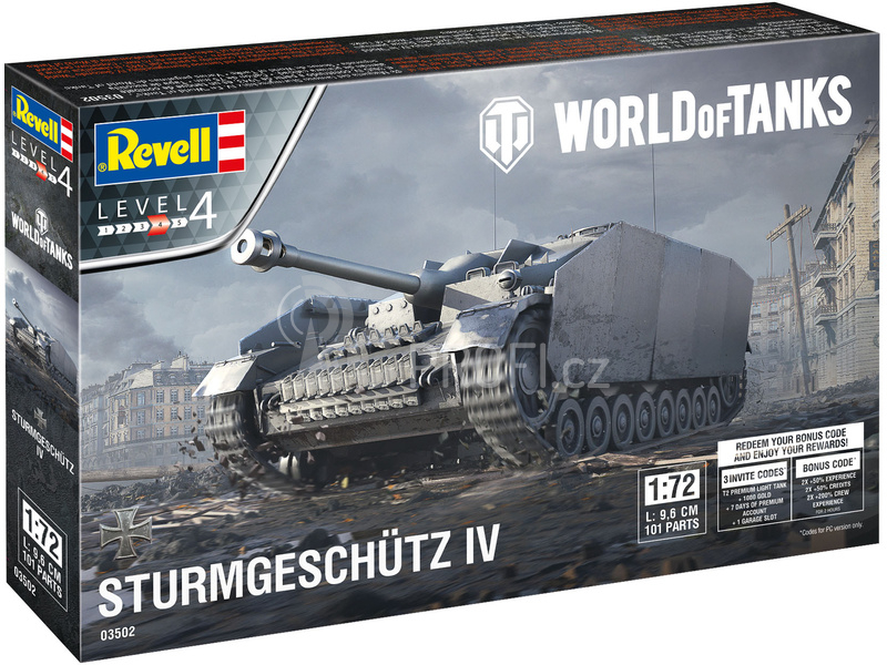 Revell Sturmgeschütz IV (1:72) (World of Tanks)