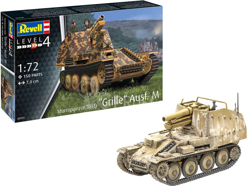 Revell Sturmpanzer 38(t) Grille Ausf. M (1:72)