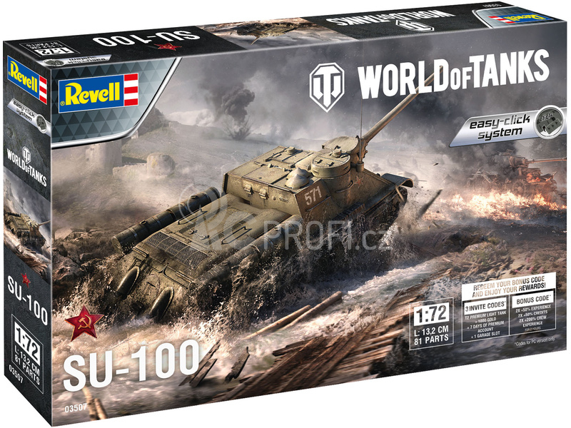 Revell SU-100 (1:72) (World of Tanks)
