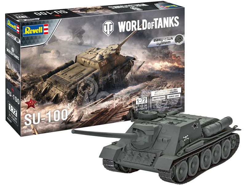 Revell SU-100 (1:72) (World of Tanks)