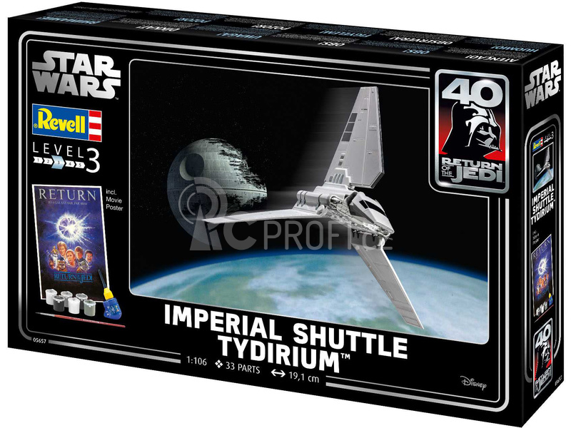 Revell SW Imperial Shuttle Tydirium (1:106) (Giftset)