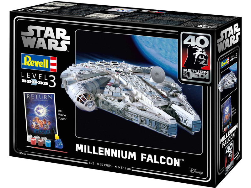 Revell SW - Millennium Falcon (1:72) (Gift-Set)