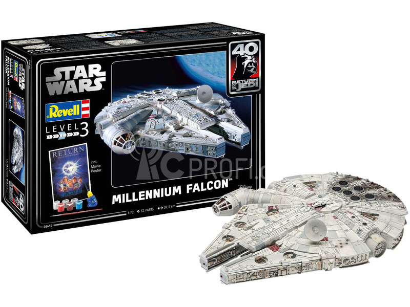 Revell SW - Millennium Falcon (1:72) (Gift-Set)