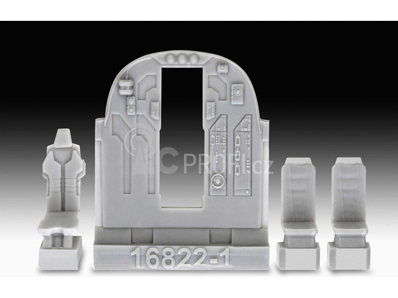 Revell SW - The Mandalorian: Razor Crest Platinum Edition (1:72) (Gift-Set)