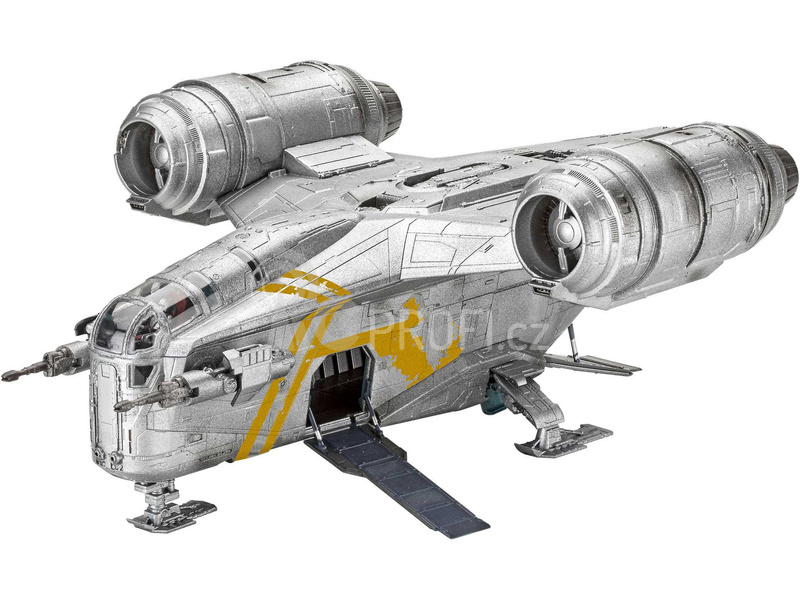 Revell SW - The Mandalorian: Razor Crest Platinum Edition (1:72) (Gift-Set)