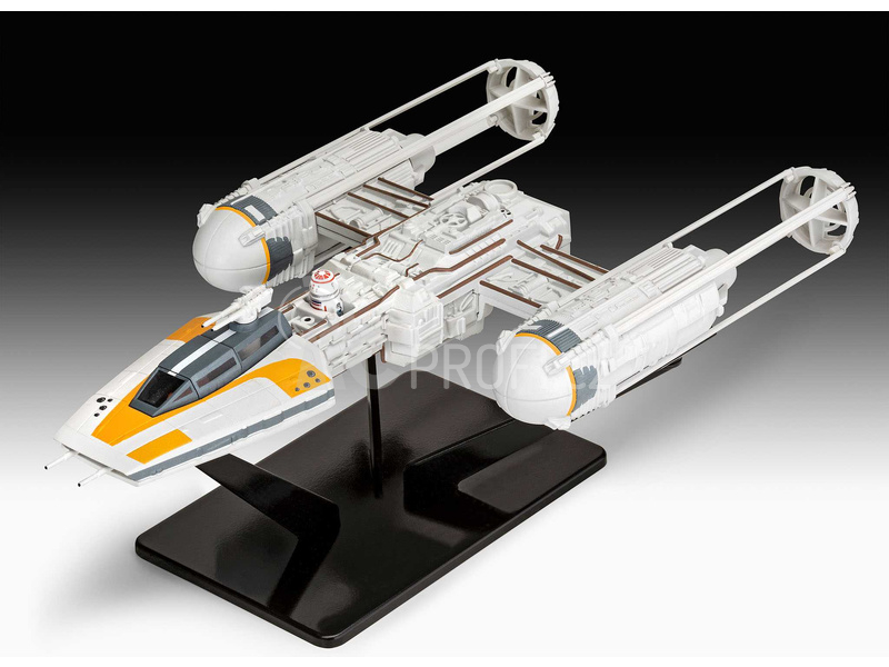 Revell SW Y-wing Fighter (1:72) (Giftset)