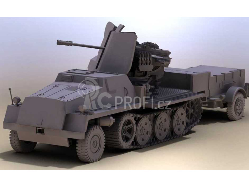 Revell sWS mit Flak-Aufbau als Sfl. mit 3,7cm Flak 43 (1:72)