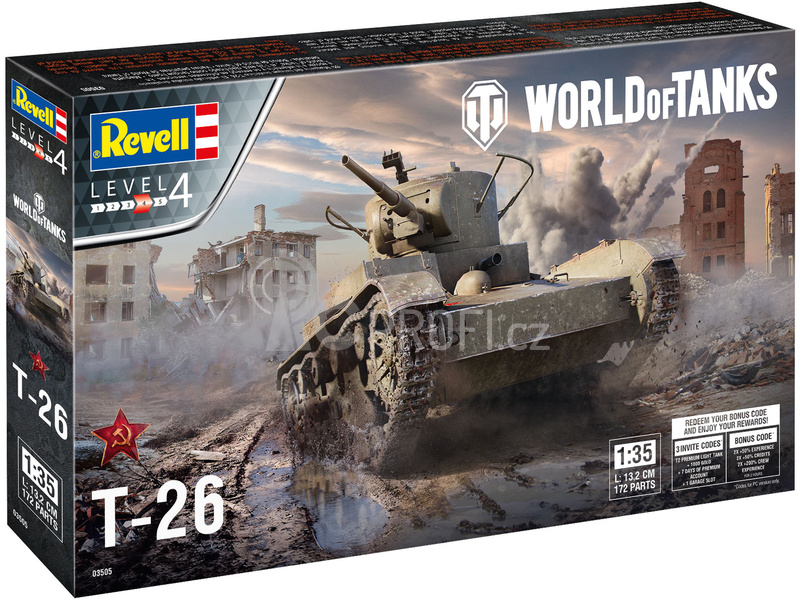 Revell T-26 (1:35) (World of Tanks)