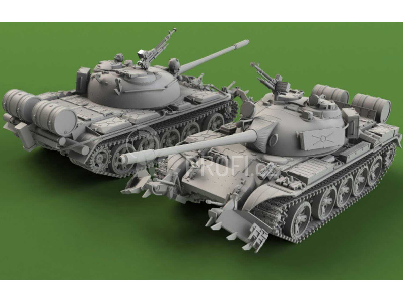 Revell T-55A/AM s KMT-6/EMT-5 (1:72)