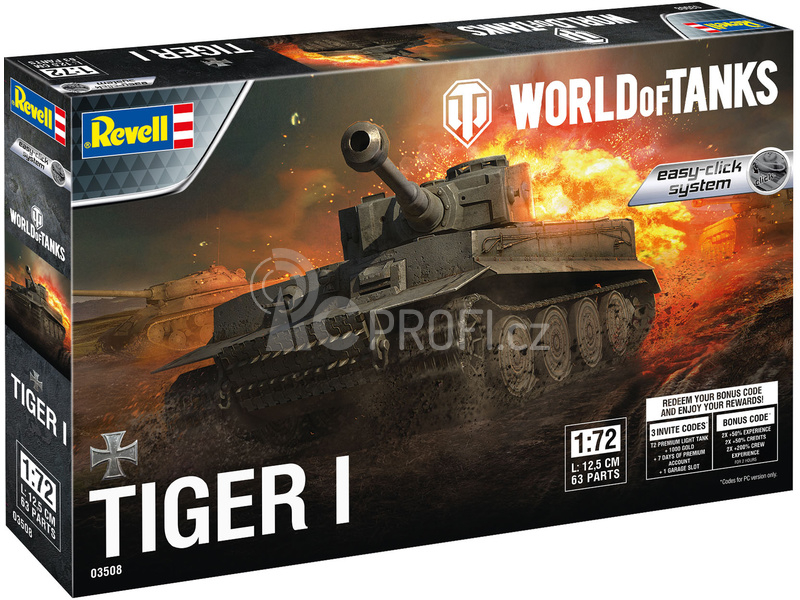 Revell Tiger I (1:72) (World of Tanks)