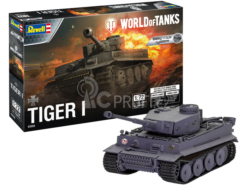 Revell Tiger I (1:72) (World of Tanks)