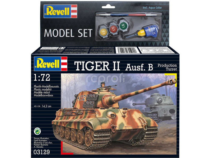 Revell Tiger II Ausf. B (1:72) (sada)