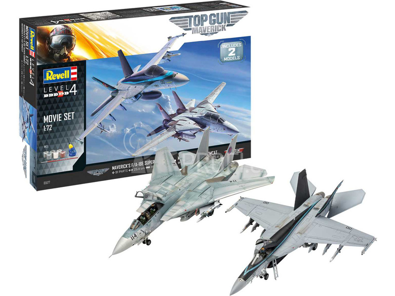 Revell Top Gun 2 Movie Set (1:72) (giftset)