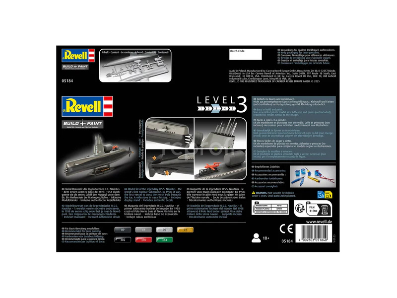 Revell U.S.S. Nautilus (1:305)