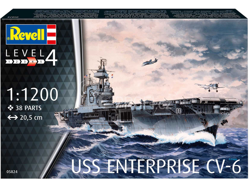 Revell USS Enterprise CV-6 (1:1200)