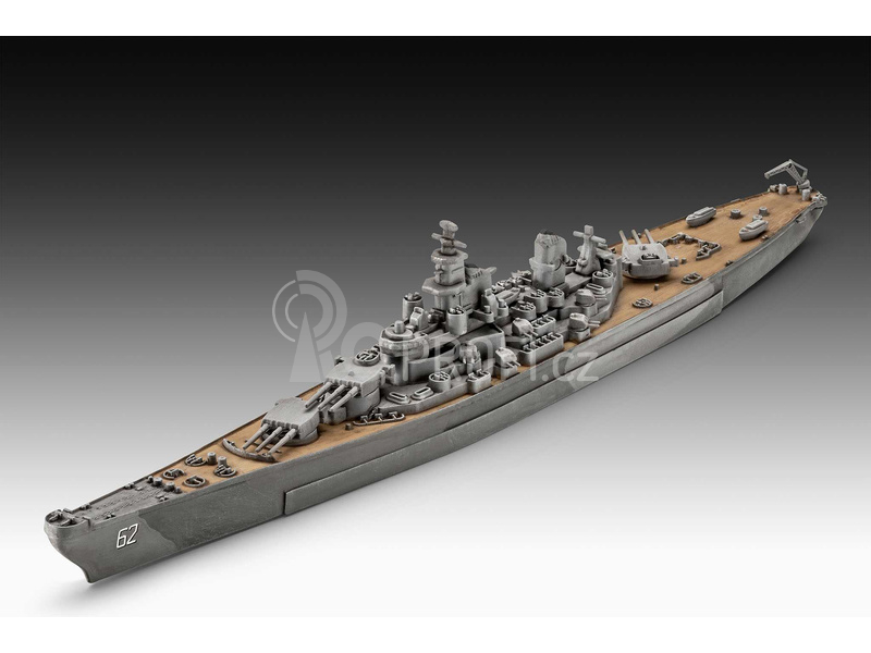 Revell USS New Jersey (1:1200)