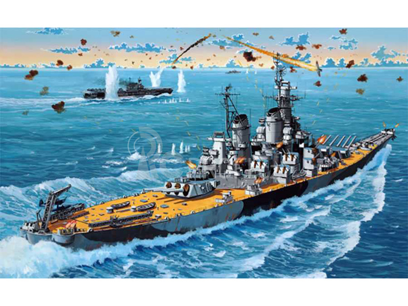 Revell USS New Jersey (1:1200) (sada)