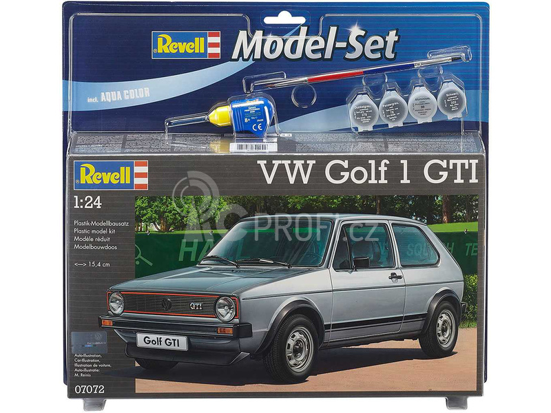 Revell Volkswagen Golf 1 GTI (1:24) (sada)