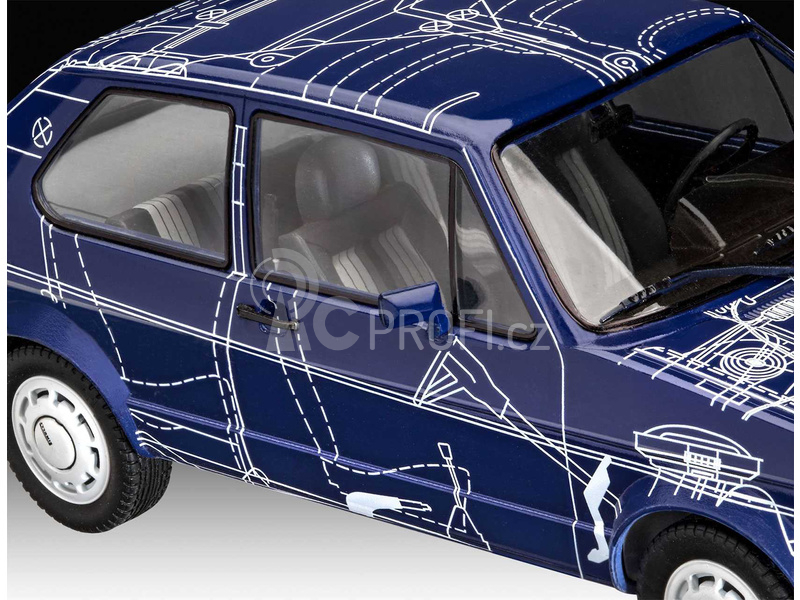 Revell Volkswagen Golf Gti Builders Choice (1:24) (set)