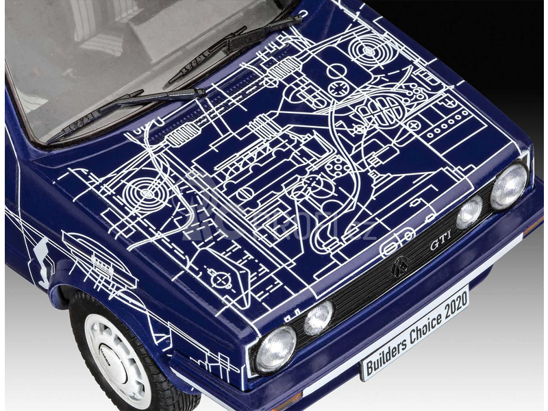 Revell Volkswagen Golf Gti Builders Choice (1:24) (set)