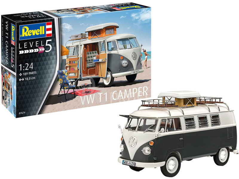 Revell Volkswagen T1 Camper (1:24)