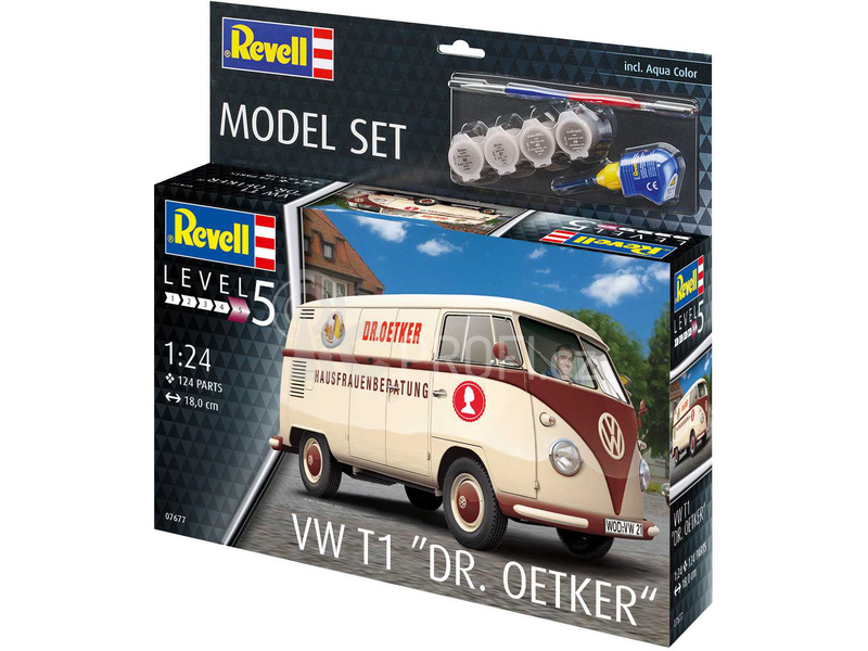 Revell Volkswagen T1 Dr. Oetker (1:24) (sada)