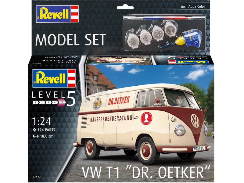 Revell Volkswagen T1 Dr. Oetker (1:24) (sada)