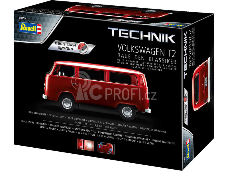 Revell Volkswagen T2 (1:24) (Easy-Click)