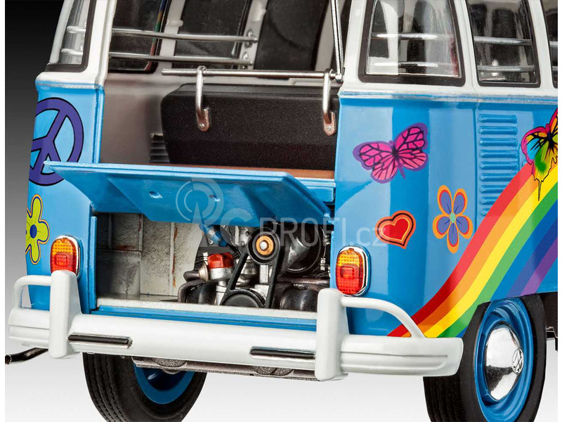 Revell VW T1 Samba Bus Flower Power (1:24)